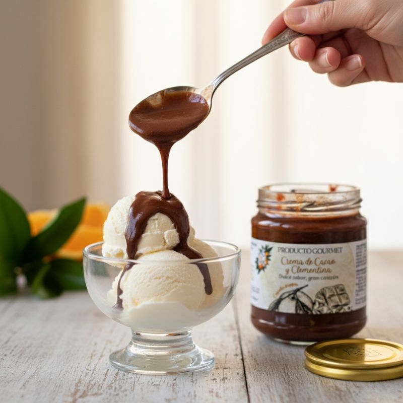 Crema de Cacao 180g - Topping de helado