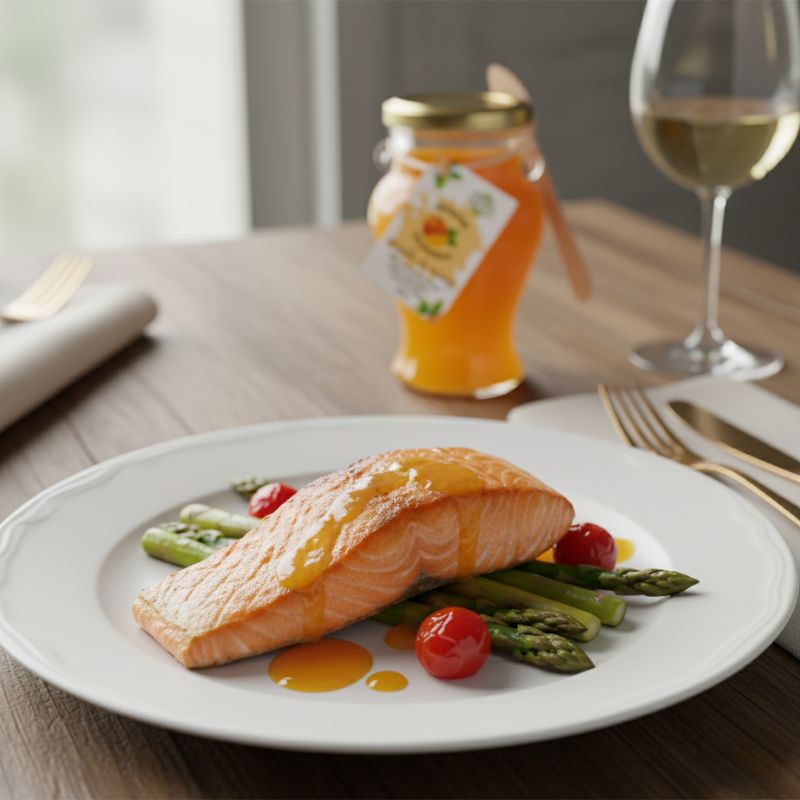 Vinagreta-Delicias-solidarias-salmón Vinagreta Delicias Solidarias con salmón